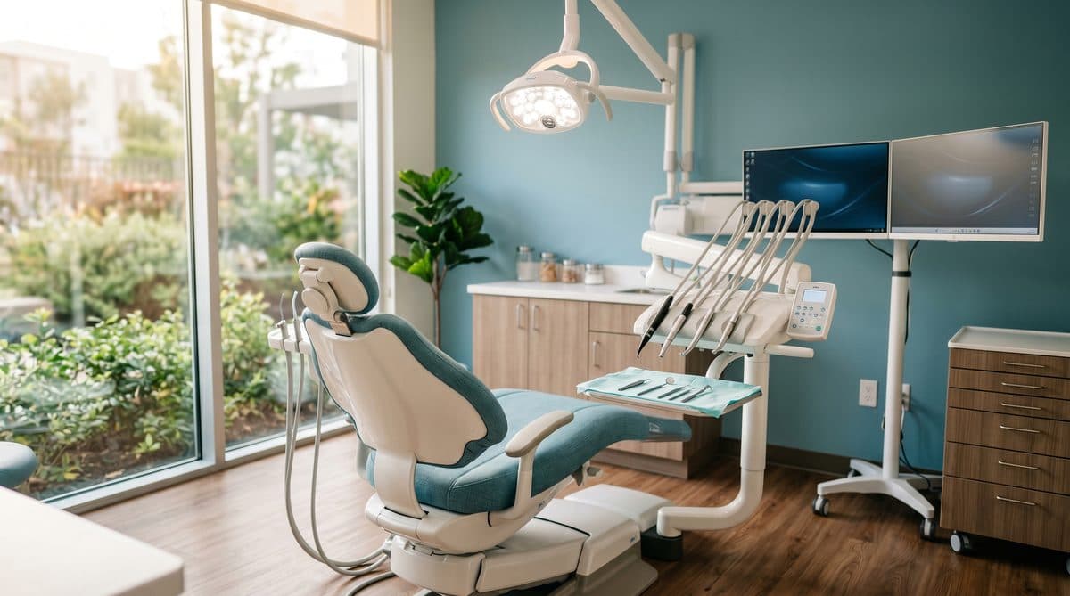 AI-telefoniste interface voor een tandartspraktijk